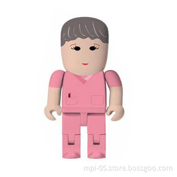 HOT Selling Custom Promotion Robot Shape Usb Flash Drive